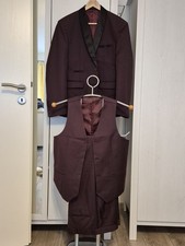 Herren Smoking Bordeaux  ** Neu ** Gr. 48