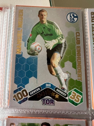 Topps match attax karten - topps,