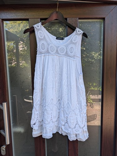 Weißes boho - weißes,