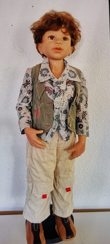 Künstlerpuppe monika levenig - künstlerpuppe,