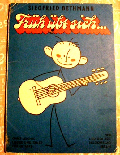 Rarität ddr gitarrenschule - raritÄt,
