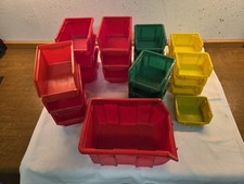 23x Werkstatt Sortierboxen Sichtkästen Sichtlagerboxen Kleinzeug Aufbewahrung 