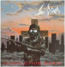 Sodom Persecution Mania NEAR MINT Steamhammer Vinyl LP