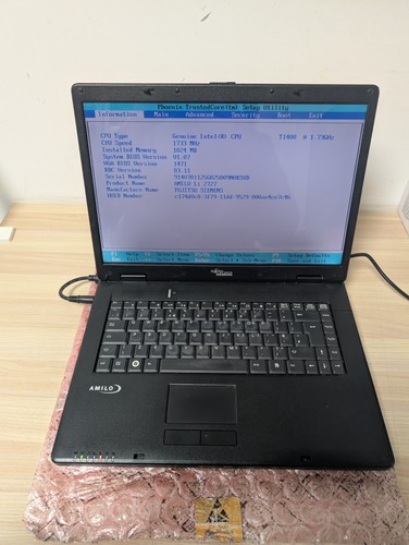 Fujitsu amilo 2727 intel - fujitsu,