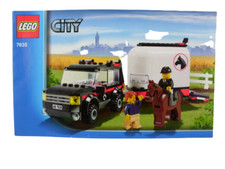 Lego City 7635 Pferdetransporter Bauanleitung Anleitung Plan Bauplan