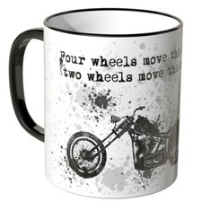 MOTOKING Tasse, Aufdruck "Four