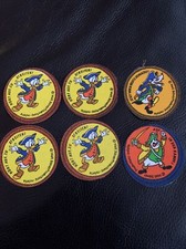 Ferrero NUTELLA Deckelinhalt: 6 Stoffpatches Rarität