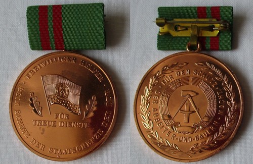 Ddr medaille treue dienste - treue,