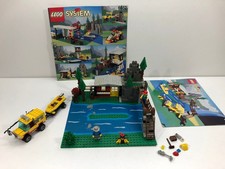 LEGO System 6552 Rocky River Retreat 1993 Town-Set Fluss Rafting Amazonas Retro
