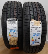 2 x CONTINENAL 205/50 R17 93H