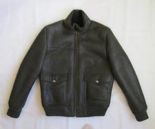 Herren 100% Echtleder Bomber