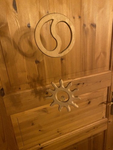 Fensterschmuck deko yin yang - deko,