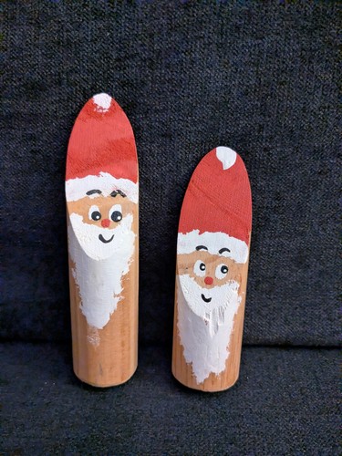 Kleine holz figuren nikolaus - kleine,