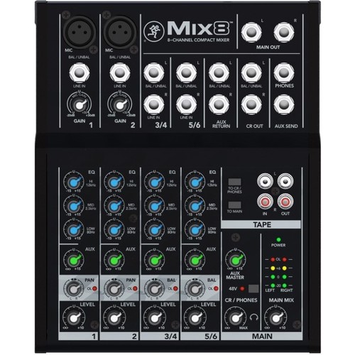 Mackie mix8 neu - mackie,