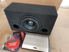 Subwoofer Gehäuse, inkl. Hifonics Subwoofer und Endstufe 1500 Watt