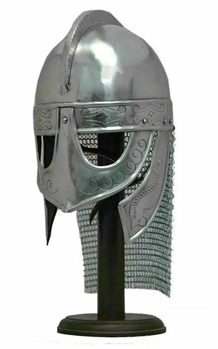 Wikinger helm mit kettenhemd - wikinger,