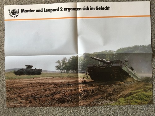 Bundeswehr poster heer - poster,