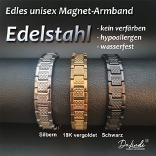 Luxus Edelstahl Armband