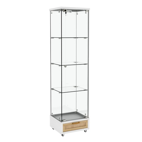 Moderne glasvitrine mit - glasvitrine,
