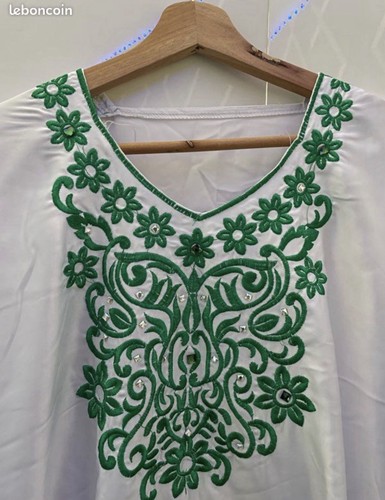 Marokkanischer kaftan weiß - kaftan,