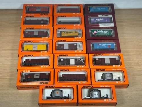 Bemo h0m 20x güterwagen - h0m,