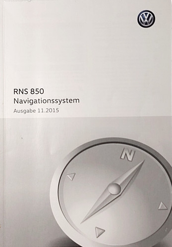 Navigationssystem rns 850 - vw,