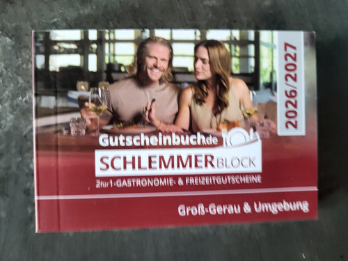 Gutscheinbuch schlemmerblock - gutscheinbuch, /schlemmerblock