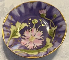 Selten! Nymphenburg Jugendstil Untertasse – Handbemalt, Vergoldet