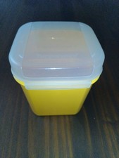 Tupperware Bellevue Junior Vorratsbehälter 1,2L Gelb, Sehr Guter Zustand