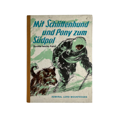 Mit schlittenhund und pony - mit,