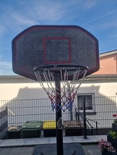 Goplus basketballkorb mit ständer höhenverstelbar  bis 305 cm 