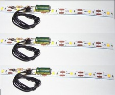 3 Stk.Waggonbeleuchtung 105mm