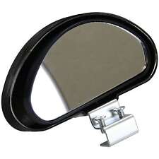 Zusatz Spiegel Außen Fahrschule Weitwinkel toter Winkel Blind Aufsatz SCHWARZ 80