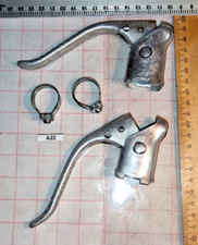 Paar Rennradbremsgriffe Weinmann Oldtimer Fahrrad Bike Motobecane Bremsen