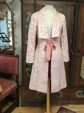 Miss vintage by Noa noa  Größe XS Rosa Mantel Baumwolle Langarm edel Silberfaden