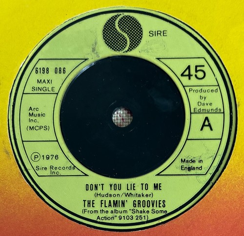 Flamin groovies don you lie - flamin', don't
