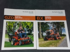 KUBOTA BX Rasentraktoren, GZD Rasenmäher Prospekte ( 25501 )
