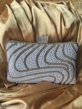 Luxus Clutch Gold Abendtasche