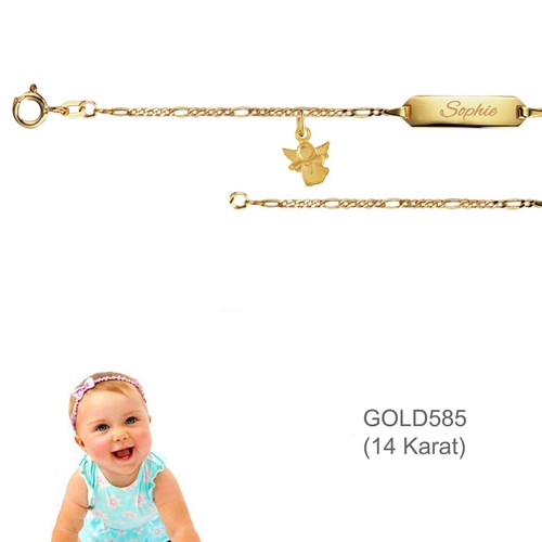 Baby figaro armband mit - figaro,