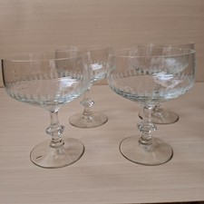 4x Vintage Champagnerschalen