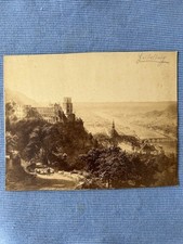 "Ansicht von Heidelberg" Fotographie eines Gemäldes, Anfang 20.Jhdts,(?).