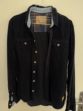 Minimum Cordhemd Dunkelblau