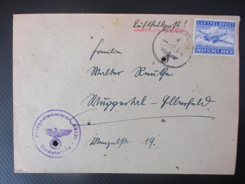 Luftfeldpost 39181c - (f18),