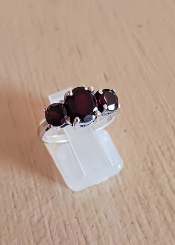 Granat sterling silber - u.,