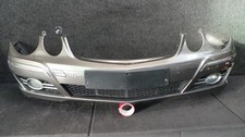 E7-83 * Mercedes-Benz W211 Stoßstange Vorne Xenon PDC Mopf 963 Indiumgrau Met