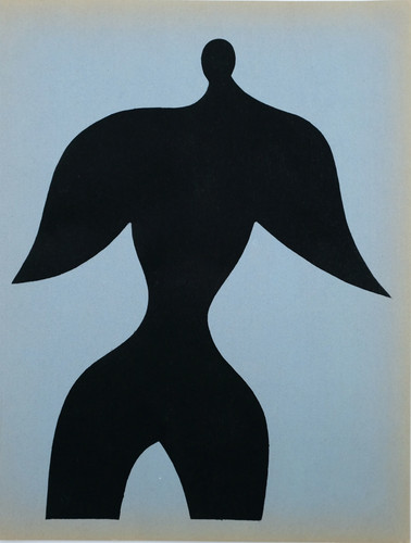 Jean arp mann vogel - arp:,