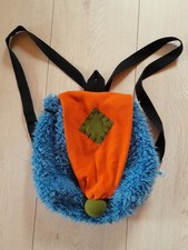 Rucksack - Nici - blau orange grün - Zwergenmütze - kuschelig