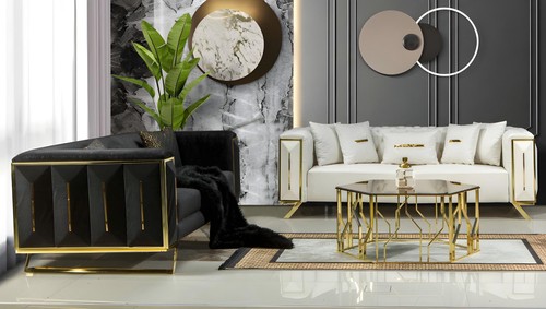 Sofagarnitur italienischer - ,