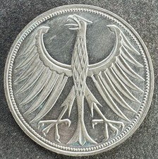 5 Mark 1973 F BRD Silberadler