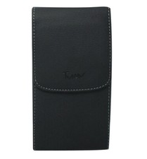 Black Vertical Leather Case